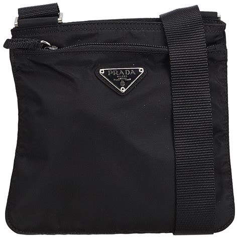 prada black nylon shirt|Prada black nylon crossbody bag.